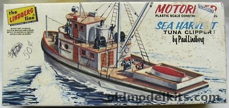 Lindberg Tuna Clipper 'Sea Harvest' - Motorized, 772-50 plastic model kit